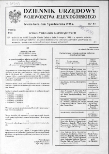Dziennik Urzędowy Województwa Jeleniogórskiego, 1998, nr 57