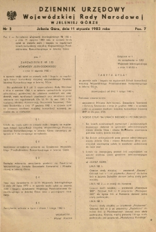 Dziennik Urzędowy Wojew&oacute;dztwa Jeleniog&oacute;rskiego, 1983, nr 2