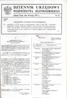 Dziennik Urzędowy Województwa Jeleniogórskiego, 1997, nr 32