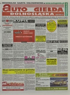 Auto Giełda Dolnośląska : regionalna gazeta ogłoszeniowa, 2007, nr 36 (1574) [26.03]