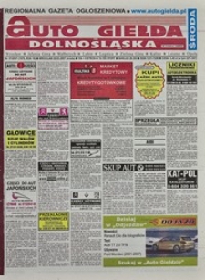 Auto Giełda Dolnośląska : regionalna gazeta ogłoszeniowa, 2007, nr 37 (1575) [28.03]