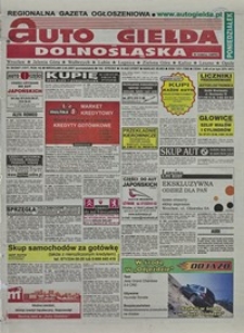Auto Giełda Dolnośląska : regionalna gazeta ogłoszeniowa, 2007, nr 39 (1577) [2.04]