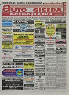 Auto Giełda Dolnośląska : regionalna gazeta ogłoszeniowa, 2007, nr 43 (1581) [13.04]