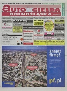 Auto Giełda Dolnośląska : regionalna gazeta ogłoszeniowa, 2007, nr 44 (1582) [16.04]