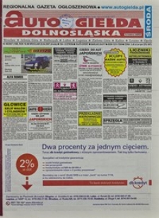 Auto Giełda Dolnośląska : regionalna gazeta ogłoszeniowa, 2007, nr 48 (1586) [25.04]