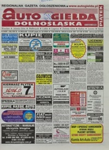 Auto Giełda Dolnośląska : regionalna gazeta ogłoszeniowa, 2007, nr 54 (1592) [11.05]