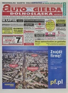 Auto Giełda Dolnośląska : regionalna gazeta ogłoszeniowa, 2007, nr 55 (1593) [14.05]