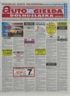Auto Giełda Dolnośląska : regionalna gazeta ogłoszeniowa, 2007, nr 56 (1594) [16.05]