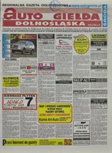 Auto Giełda Dolnośląska : regionalna gazeta ogłoszeniowa, 2007, nr 62 (1600) [30.05]