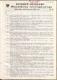 Dziennik Urzędowy Województwa Jeleniogórskiego, 1987, nr 14
