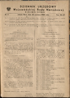 Dziennik Urzędowy Województwa Jeleniogórskiego, 1982, nr 5