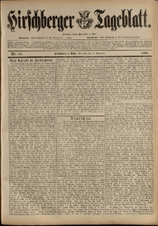 Hirschberger Tageblatt, 1889, nr 184