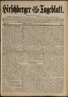 Hirschberger Tageblatt, 1889, nr 185