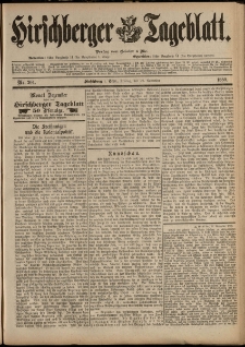 Hirschberger Tageblatt, 1889, nr 204