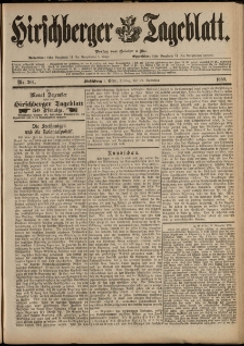 Hirschberger Tageblatt, 1889, nr 204