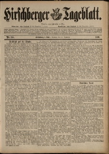 Hirschberger Tageblatt, 1889, nr 218