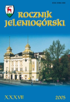 Rocznik Jeleniogórski, T. 37 (2005)