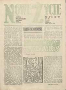 Nowe Życie :dolnośląskie pismo katolickie : religia, kultura, społeczeństwo, 1984, nr 4-5 (18-19)