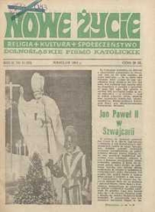 Nowe Życie :dolnośląskie pismo katolickie : religia, kultura, społeczeństwo, 1984, nr 11 (25)