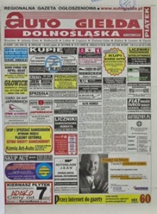 Auto Giełda Dolnośląska : regionalna gazeta ogłoszeniowa, 2007, nr 63 (1601) [1.06]