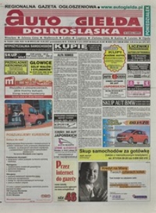 Auto Giełda Dolnośląska : regionalna gazeta ogłoszeniowa, 2007, nr 70 (1608) [18.06]