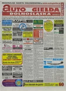 Auto Giełda Dolnośląska : regionalna gazeta ogłoszeniowa, 2007, nr 72 (1610) [22.06]