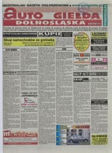 Auto Giełda Dolnośląska : regionalna gazeta ogłoszeniowa, 2007, nr 76 (1614) [2.07]