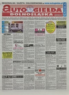 Auto Giełda Dolnośląska : regionalna gazeta ogłoszeniowa, 2007, nr 77 (1615) [4.07]