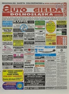 Auto Giełda Dolnośląska : regionalna gazeta ogłoszeniowa, 2007, nr 81 (1619) [13.07]
