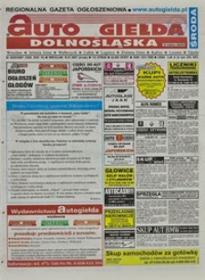 Auto Giełda Dolnośląska : regionalna gazeta ogłoszeniowa, 2007, nr 82/83 (1620) [18.07]