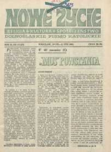 Nowe Życie :dolnośląskie pismo katolickie : religia, kultura, społeczeństwo, 1984, nr 13 (27)