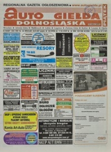 Auto Giełda Dolnośląska : regionalna gazeta ogłoszeniowa, 2007, nr 84 (1621) [20.07]