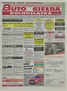 Auto Giełda Dolnośląska : regionalna gazeta ogłoszeniowa, 2007, nr 85 (1622) [23.07]
