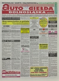 Auto Giełda Dolnośląska : regionalna gazeta ogłoszeniowa, 2007, nr 88 (1625) [30.07]