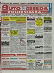 Auto Giełda Dolnośląska : regionalna gazeta ogłoszeniowa, 2007, nr 92 (1629) [8.08]