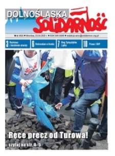 Dolnośląska Solidarność, 2021, nr 6 (430)