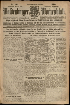 Waldenburger Wochenblatt, Jg. 62, 1916, nr 164