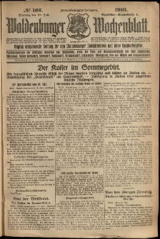 Waldenburger Wochenblatt, Jg. 62, 1916, nr 166