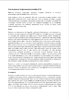Powr&oacute;t pracowni krajoznawczej do siedziby PTTK [Dokument elektroniczny]