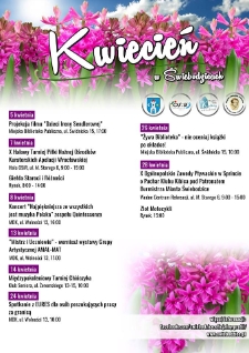 Kwiecień w Świebodzicach - plakat [Dokument życia społecznego]