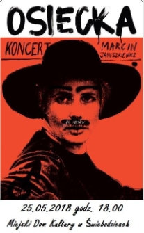 Osiecka koncert : po męsku - plakat [Dokument życia społecznego]