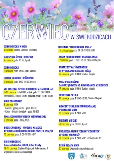 Czerwiec w Świebodzicach - plakat [Dokument życia społecznego]