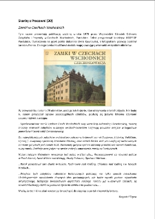 Skarby z Pracowni (30) : Zamki w Czechach Wschodnich [Dokument elektroniczny]