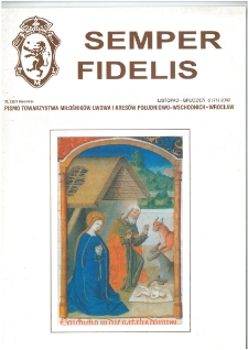 Semper Fidelis : pismo Towarzystwa Miłośników Lwowa i Kresów Południowo-Wschodnich, 2002, nr 6 (71)