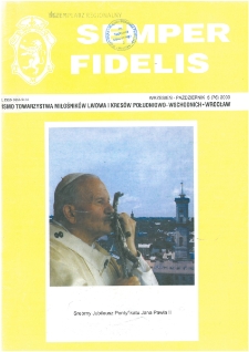 Semper Fidelis : pismo Towarzystwa Miłośników Lwowa i Kresów Południowo-Wschodnich, 2003, nr 5 (76)
