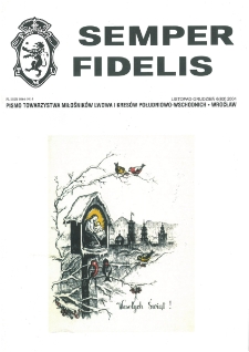 Semper Fidelis : pismo Towarzystwa Miłośników Lwowa i Kresów Południowo-Wschodnich, 2004, nr 6 (83)