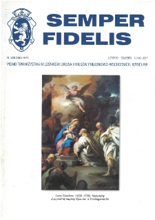 Semper Fidelis : pismo Towarzystwa Miłośnik&oacute;w Lwowa i Kres&oacute;w Południowo-Wschodnich, 2007, nr 6 (101)