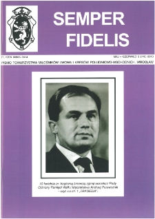 Semper Fidelis : pismo Towarzystwa Miłośników Lwowa i Kresów Południowo-Wschodnich, 2010, nr 3 (116)