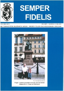 Semper Fidelis : pismo Towarzystwa Miłośników Lwowa i Kresów Południowo-Wschodnich, 2012, nr 2 (125)