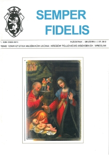 Semper Fidelis : pismo Towarzystwa Miłośników Lwowa i Kresów Południowo-Wschodnich, 2012, nr 4 (127)